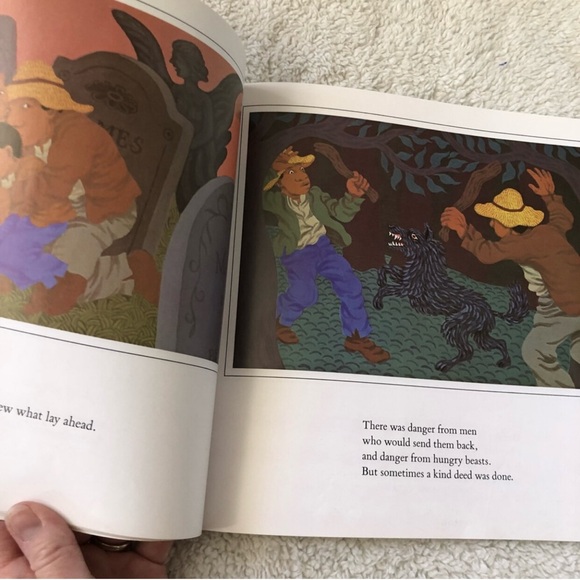 Follow the Drinking Gourd Book by Jeanette Winter - Picture 8 of 9